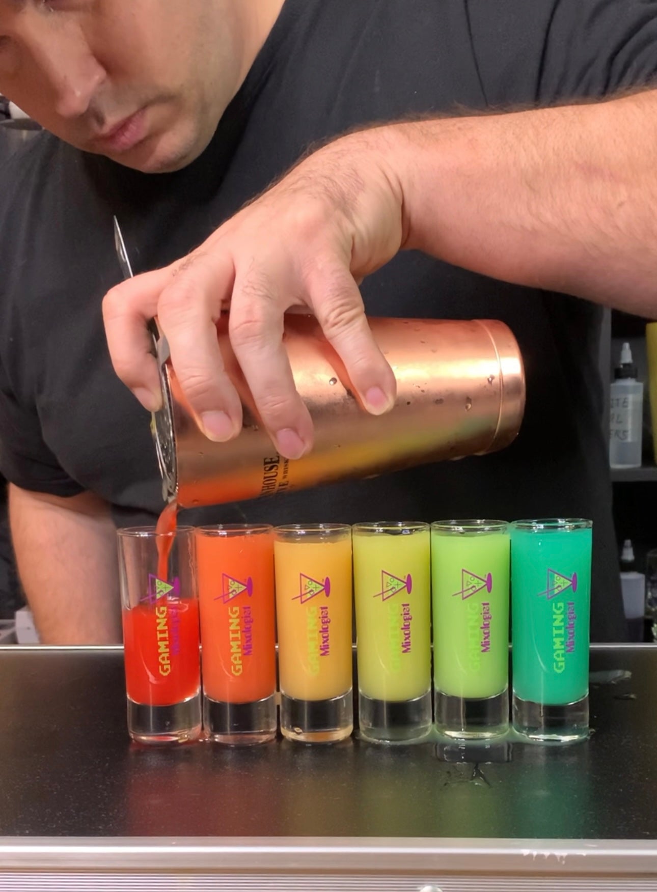 GAMING MIXOLOGIST SHOT GLASS