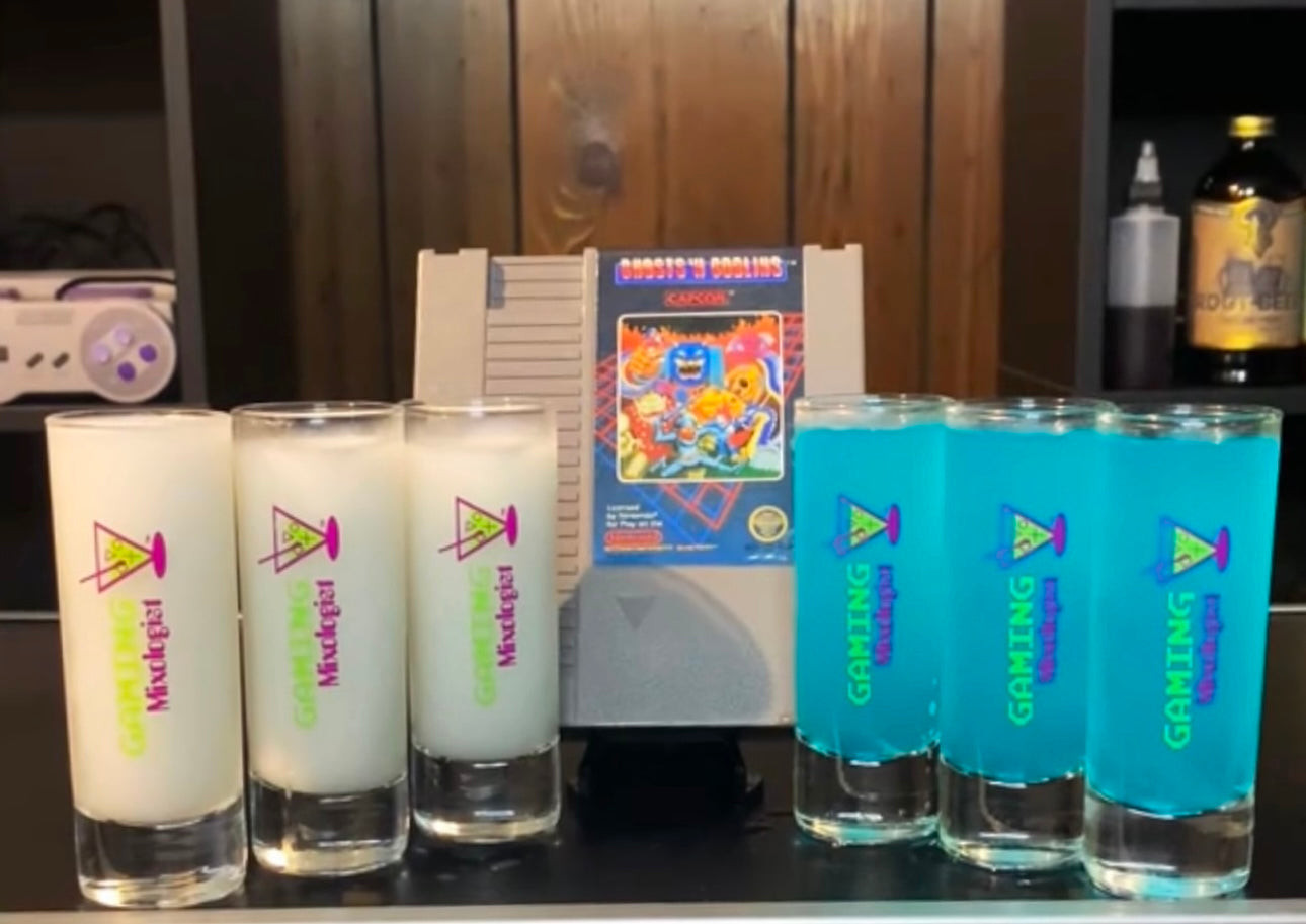 GAMING MIXOLOGIST SHOT GLASS