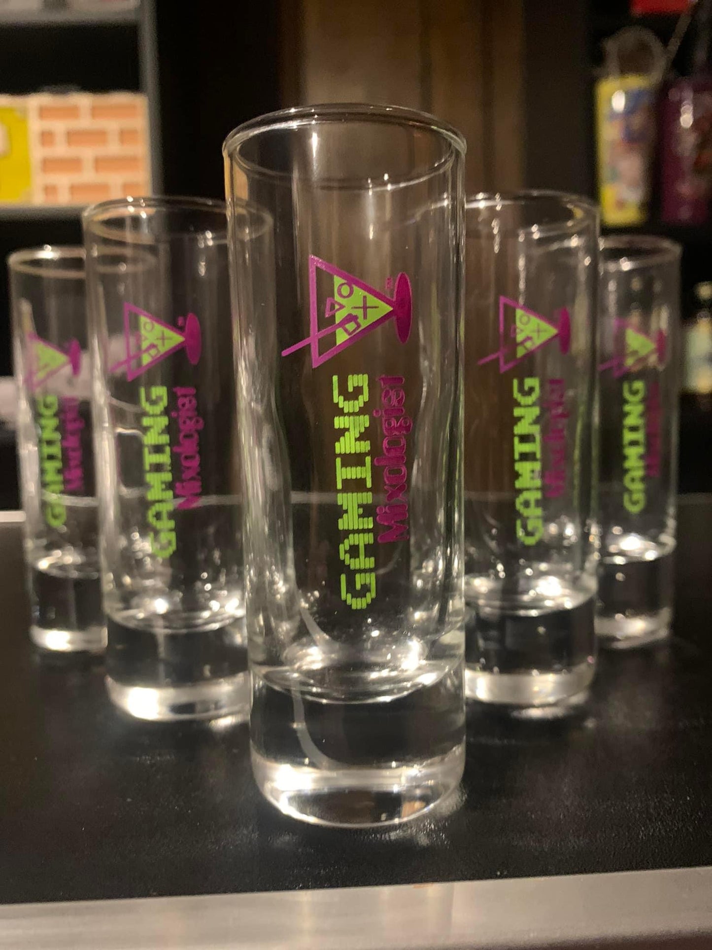 GAMING MIXOLOGIST SHOT GLASS