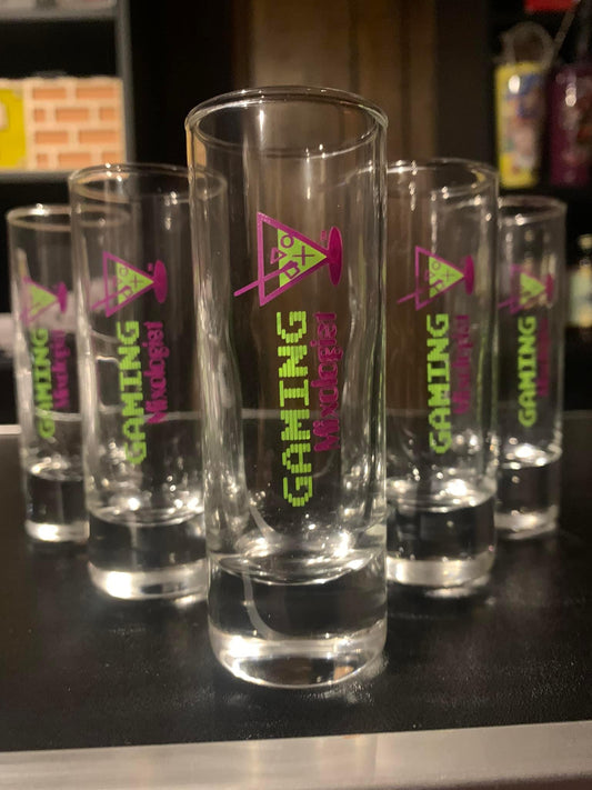 GAMING MIXOLOGIST SHOT GLASS