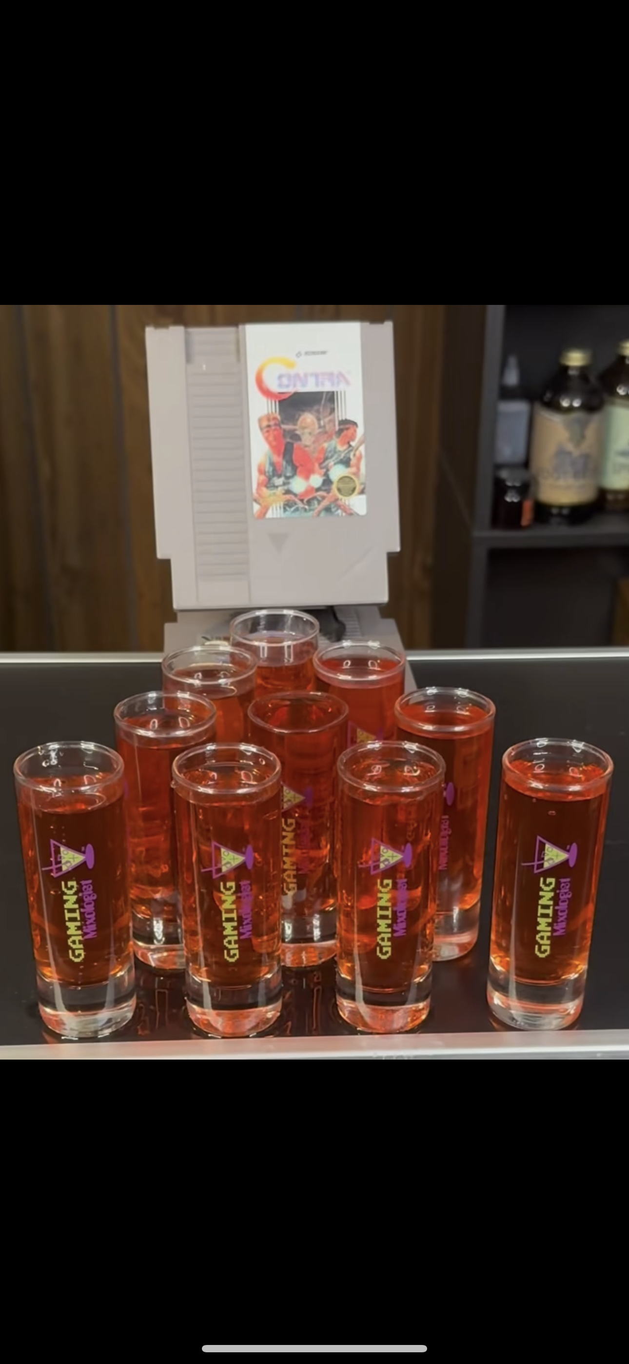 GAMING MIXOLOGIST SHOT GLASS