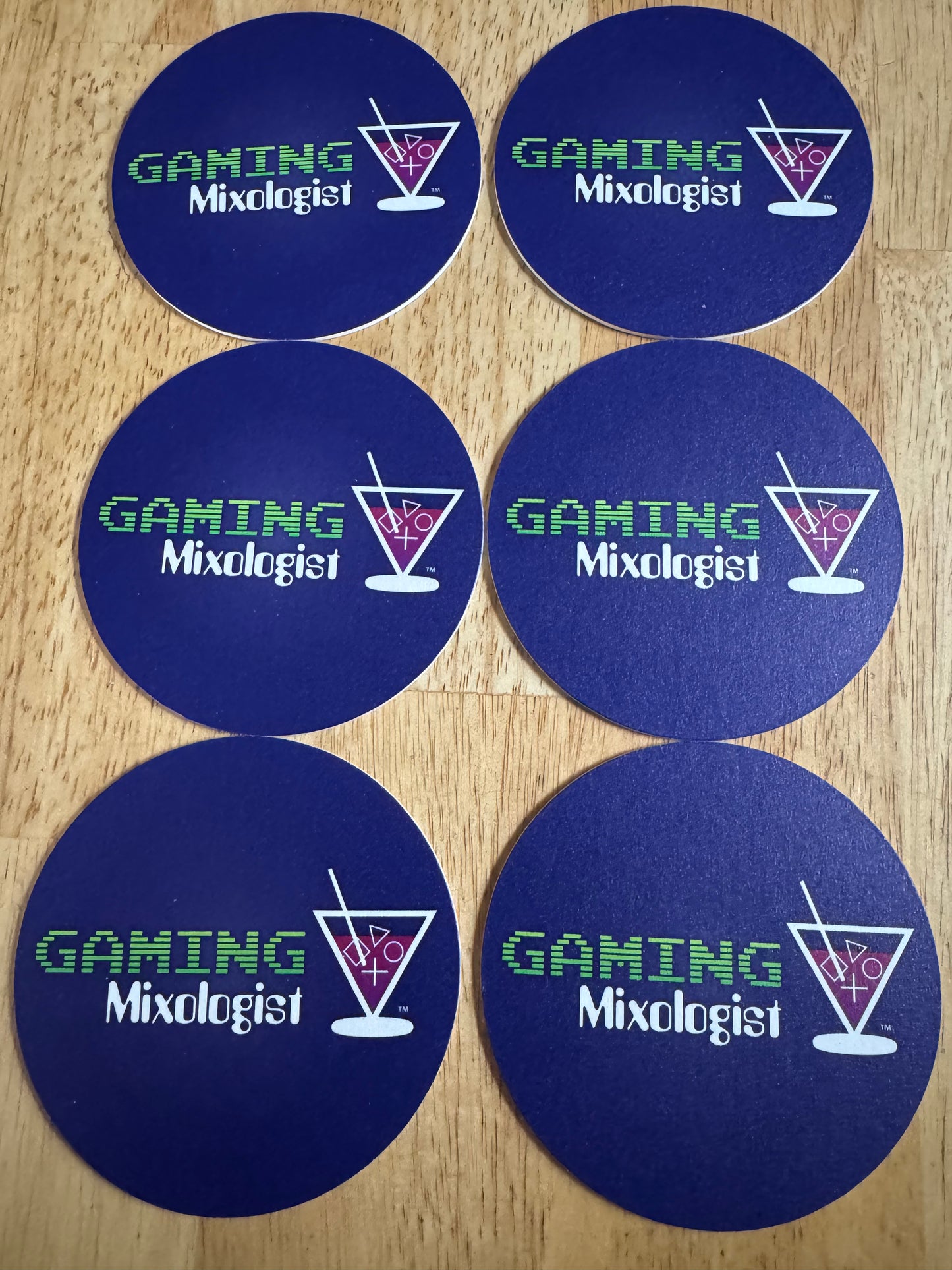PARTY PACK!  Shots Glasses/Coasters + 2 FREE GIFTS!